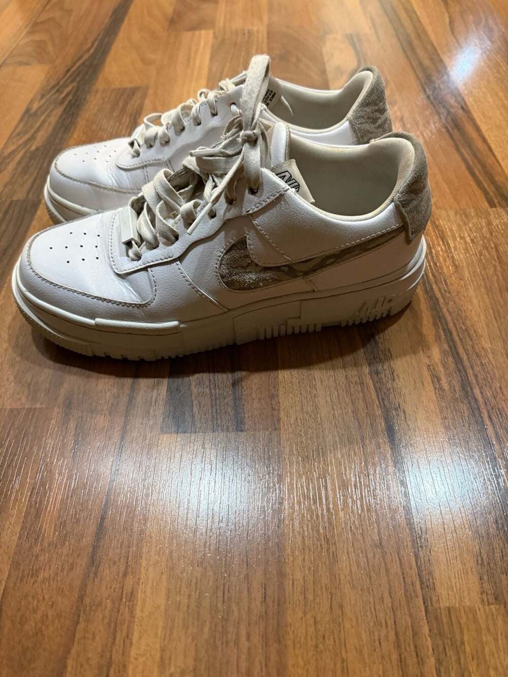 Nike Women's Air Force 1 Pixel SE 'Sail Snake' Sneakers